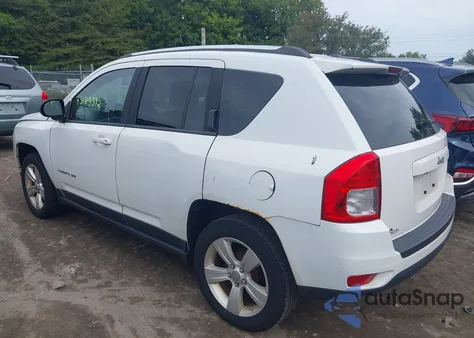 2012 Jeep Compass Latitude из США, поврежденный, VIN 1C4NJCEB8CD616637